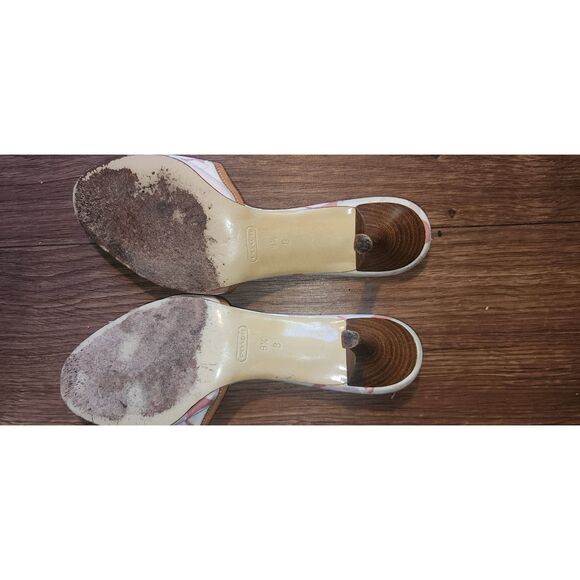 Coach Kristen Optic Pink Heels - Picture 5 of 8